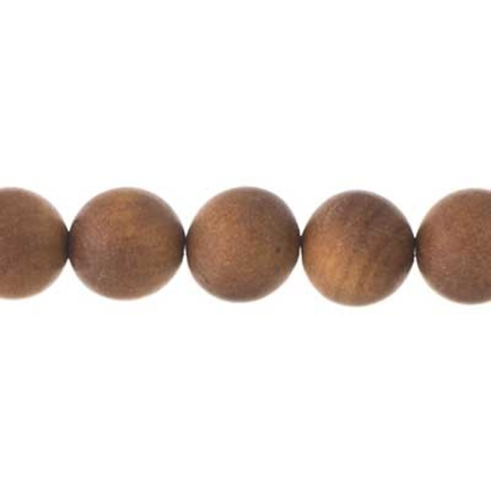 Sandlewood 8 Inches Light Brown 10mm Round