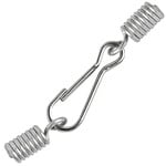 Nickel Coil W/Loop & Clasp 2.2    2 Coils 1 Clasp(6 Sets)