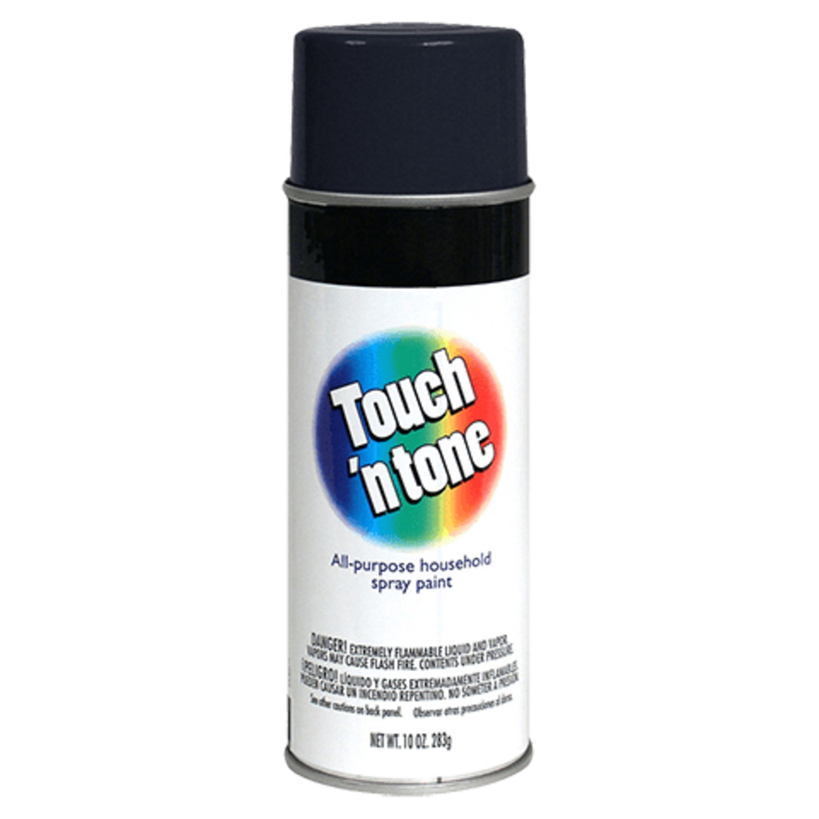 Touch n Tone Spray Paint 10oz Flat Black