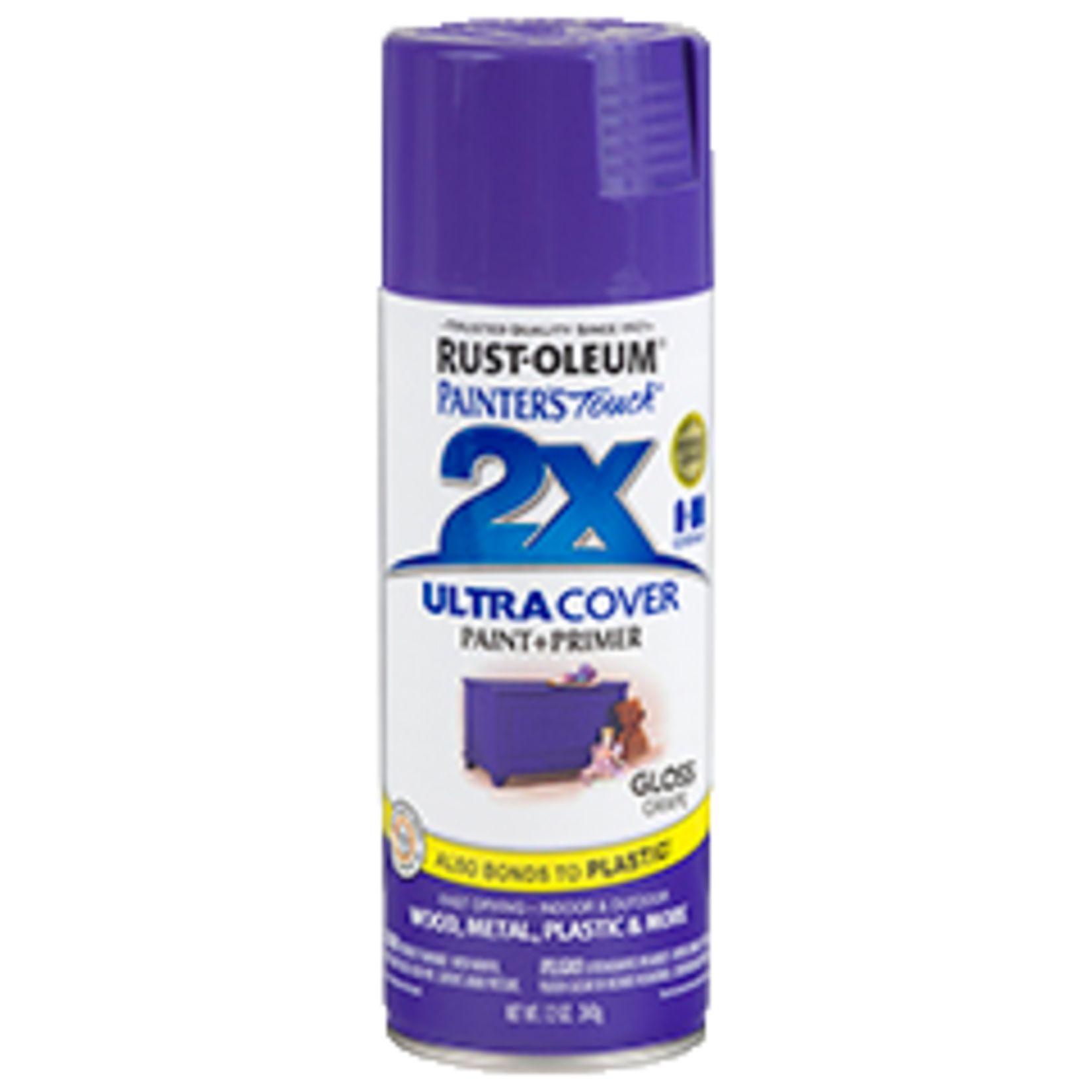 Rustoleum 2X Ultra Cover Gloss Spray Paint 12oz Grape