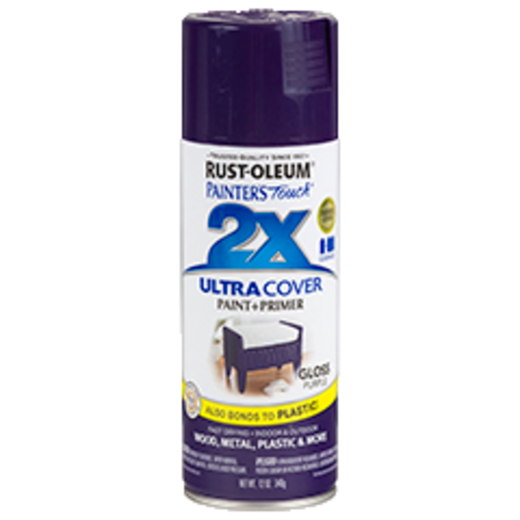 Rustoleum 2X Ultra Cover Gloss Spray Paint 12oz Purple