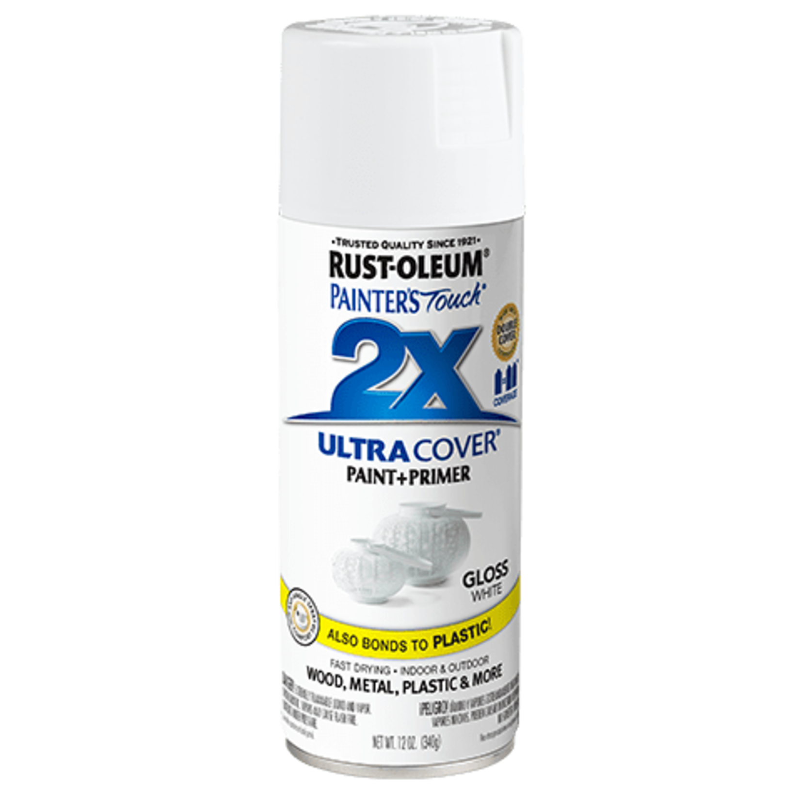 Rustoleum 2X Ultra Cover Gloss Spray Paint 12oz White