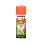 Rustoleum Fluorescent Spray Paint 11oz Red-Orange