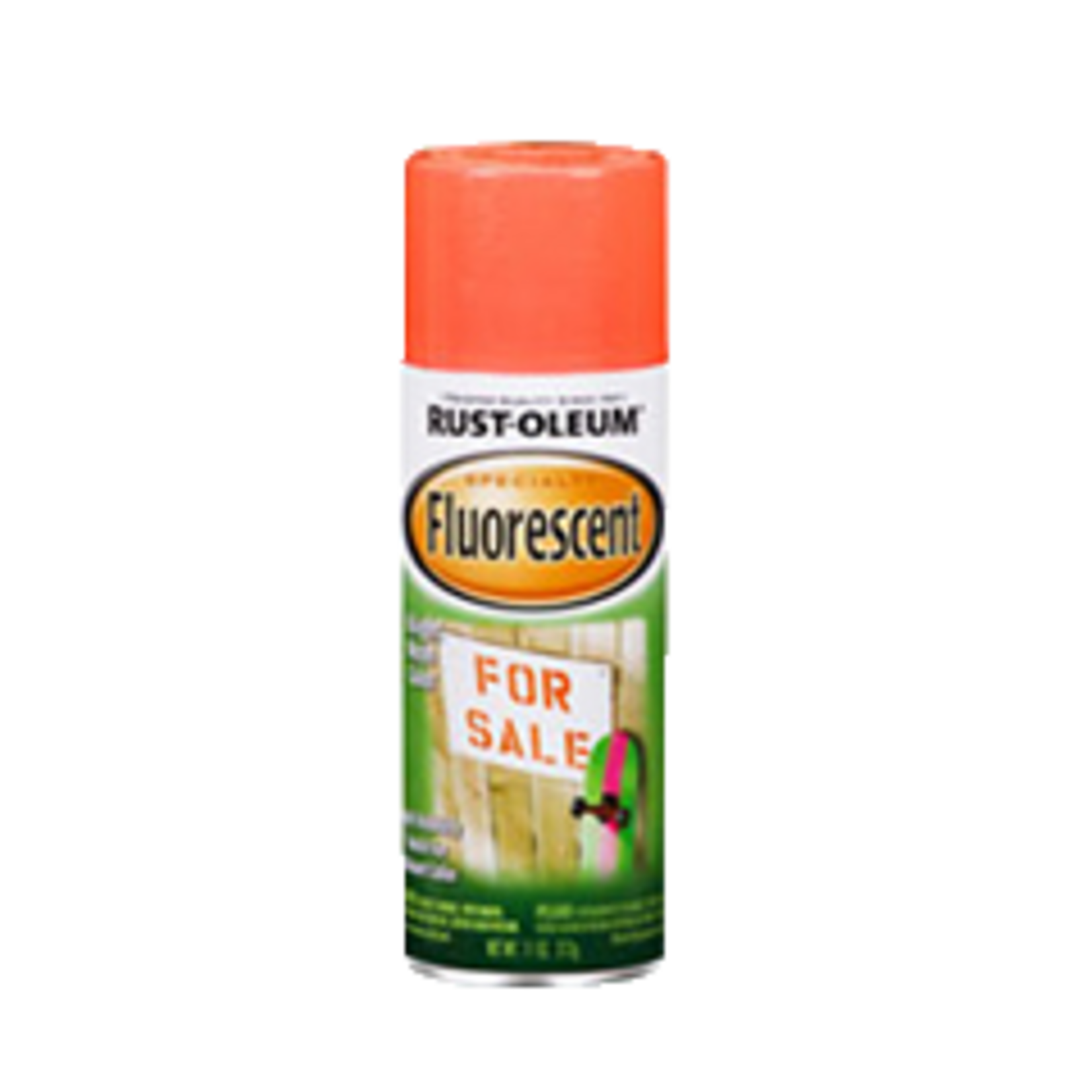 Rustoleum Fluorescent Spray Paint 11oz Red-Orange