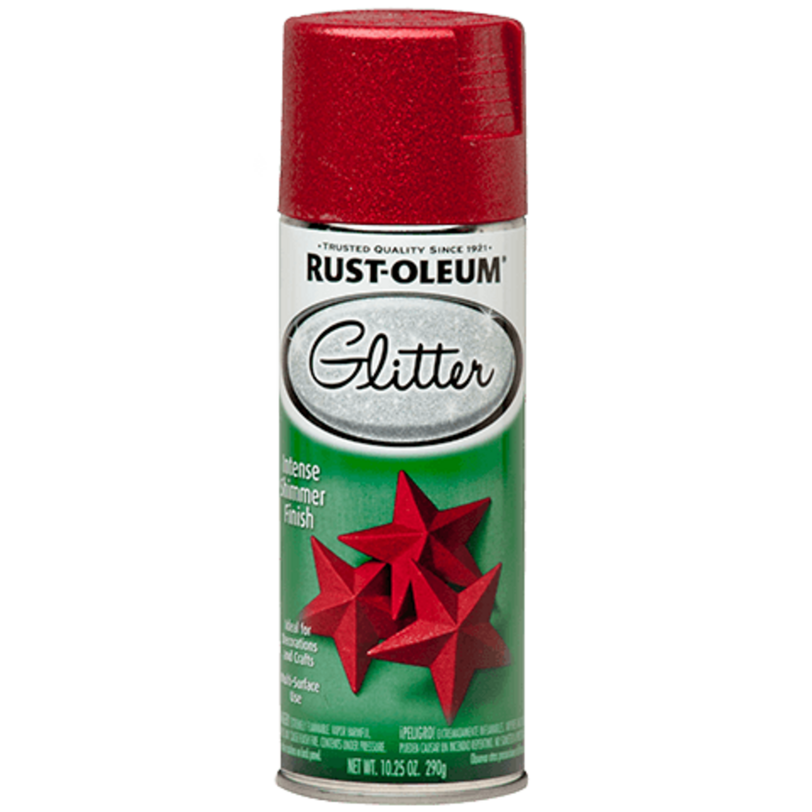 Rustoleum Glitter Spray Paint 10oz Red