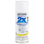 Rustoleum 2X Ultra Cover Flat Spray Paint 12oz White