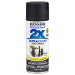 Rustoleum 2X Ultra Cover Spray Paint & Primer 12oz - Flat Black
