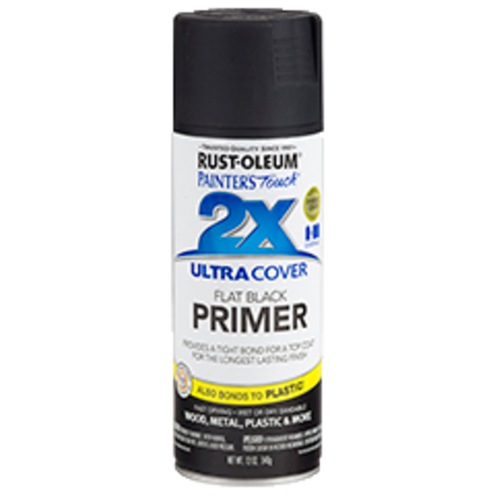 Rustoleum 2X Ultra Cover Primer 12oz Flat Black