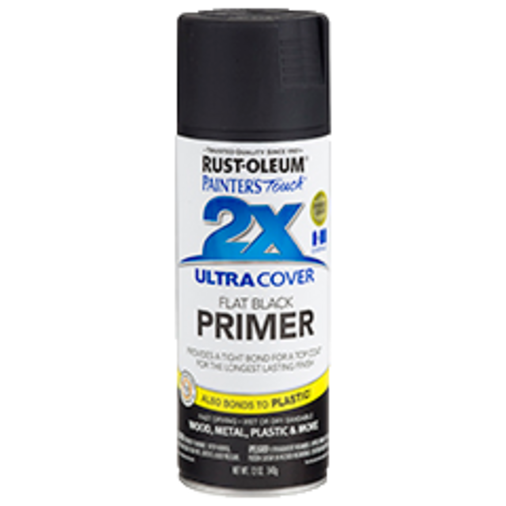 Rustoleum 2X Ultra Cover Primer 12oz Flat Black