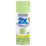 Rustoleum 2X Ultra Cover Satin Spray Paint 12oz Green Apple