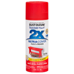 Rustoleum 2X Ultra Cover Satin Spray Paint 12oz - Poppy Red