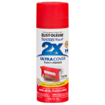 Rustoleum 2X Ultra Cover Satin Spray Paint 12oz - Poppy Red