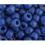 Crowbeads 9mm (60pcs) Blue Opaque