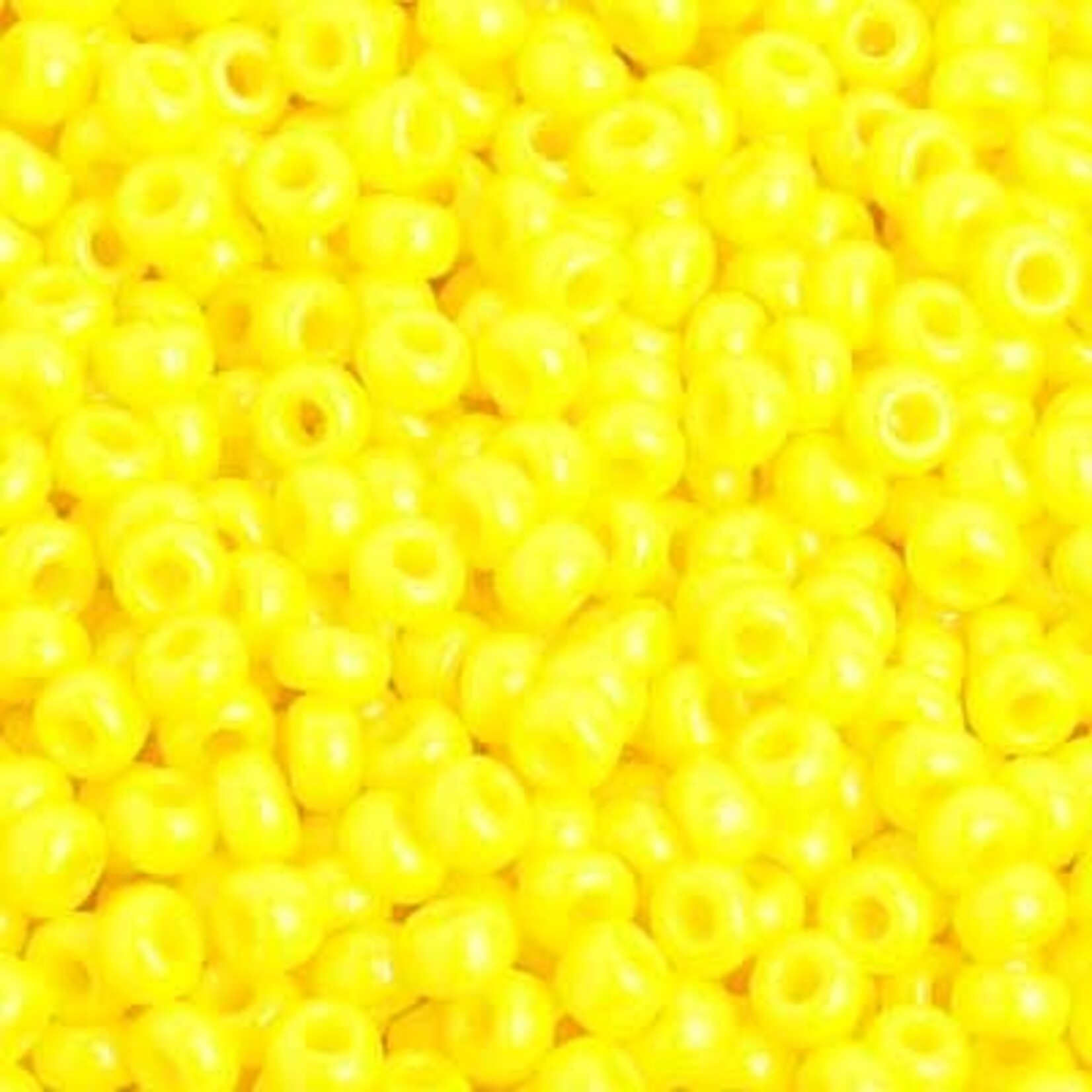 Plastic Seedbeads Yellow