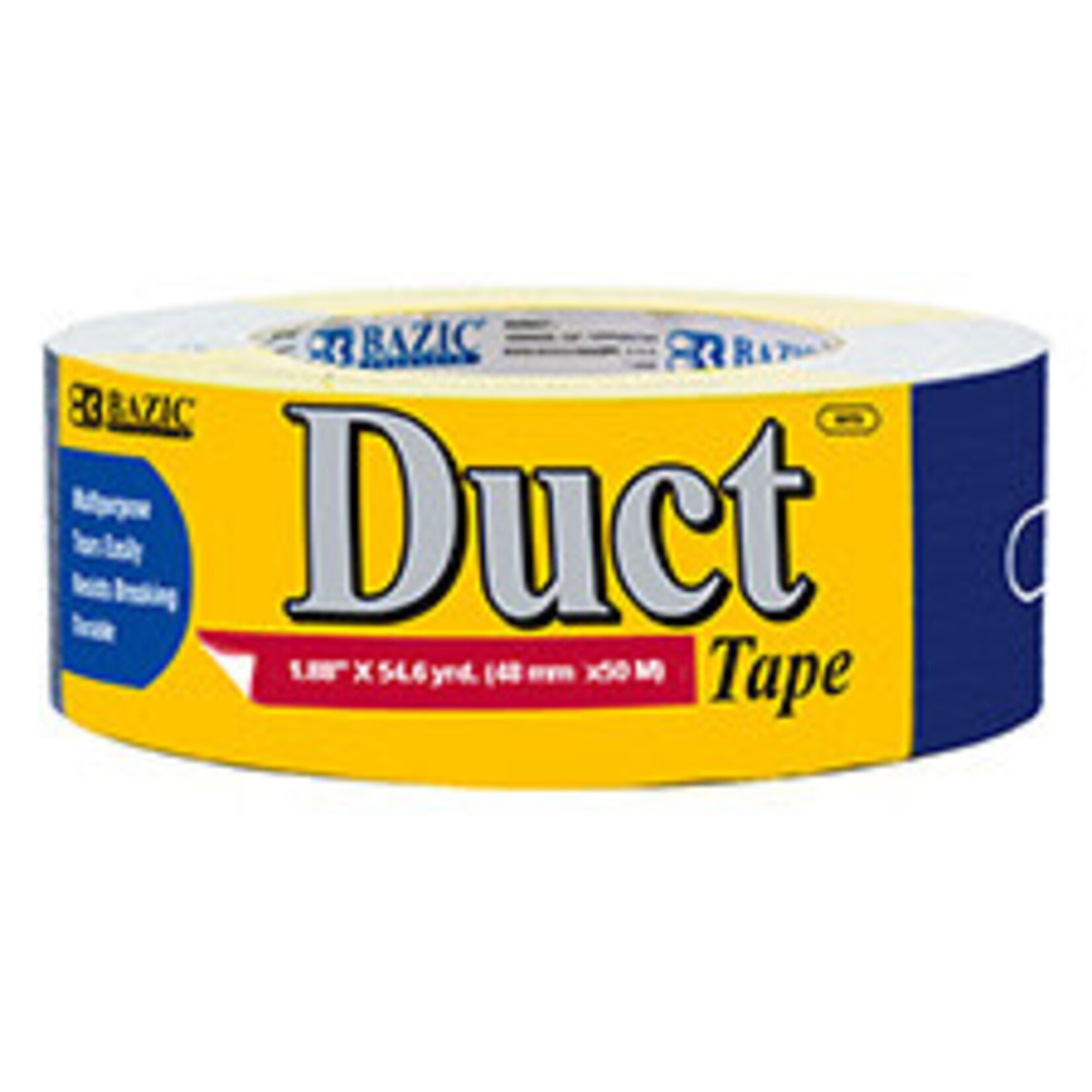 Bazic 1.88" X 60 Yards Blue Duct Tape
