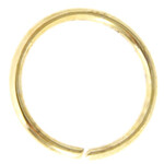 Jump Ring 13ga Gold 16mmID 19mmOD Round approx 100 pcs/pkg