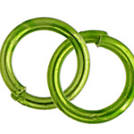NEO Jump Ring - 4.5mm LimeGreen 21ga (24 pieces)