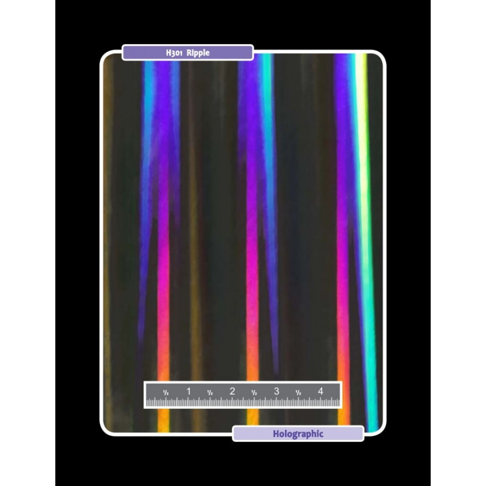 Adhesive Foil 24 Inches Ripple