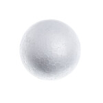 Dylite Styrofoam Ball White 2 1/4 Inches Round