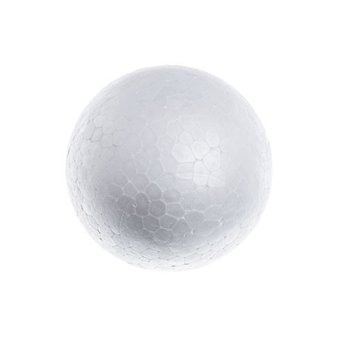 Dylite Styrofoam Ball White 2 1/4 Inches Round - Samaroo's Limited