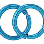 NEO Jump rings - 4.5mm Turquoise 21ga (24 pieces)