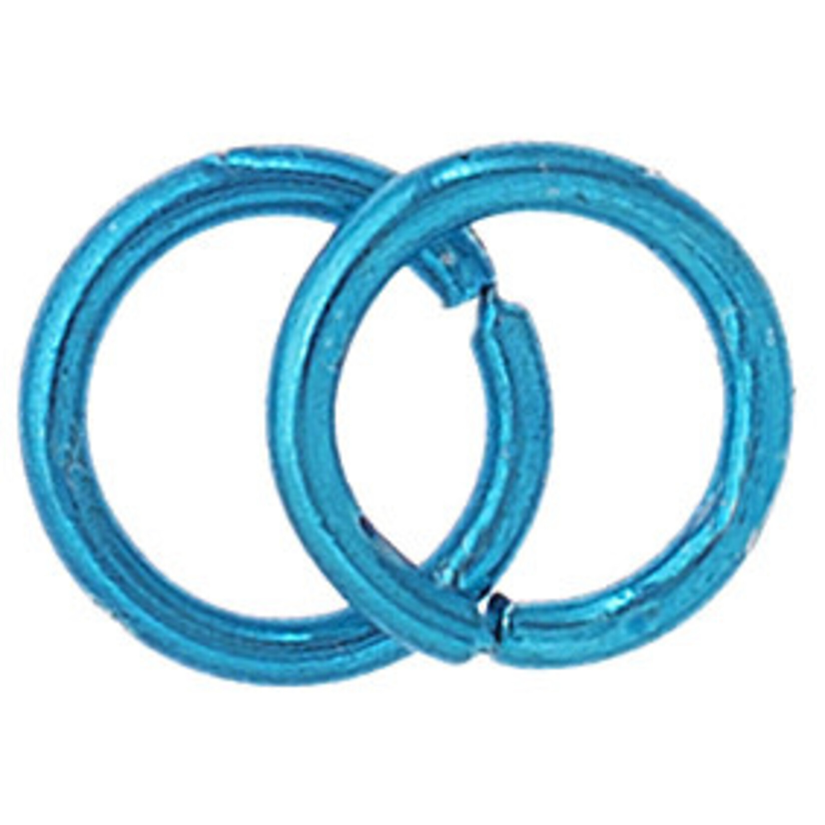 NEO Jump rings - 4.5mm Turquoise 21ga (24 pieces)