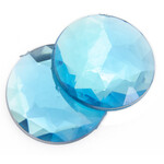 Acrylic Facetted Rhinestone Round (100 pcs)