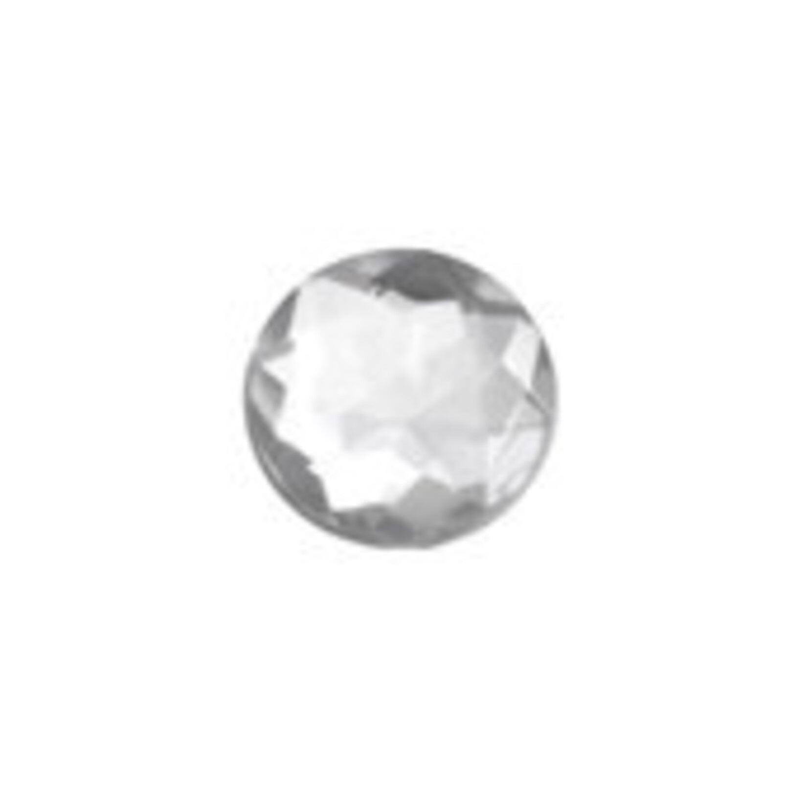 Acrylic Facetted Rhinestone Round (100 pcs)