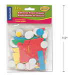 Selectum Adhesive Foam Shapes And Sizes 12 Gms Asst Colours