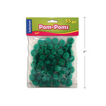Pom Poms Green 3/4" 55CT