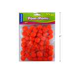 Pom Poms Orange 3/4" 55CT