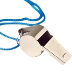 Metal Whistles W/Lanyards Each