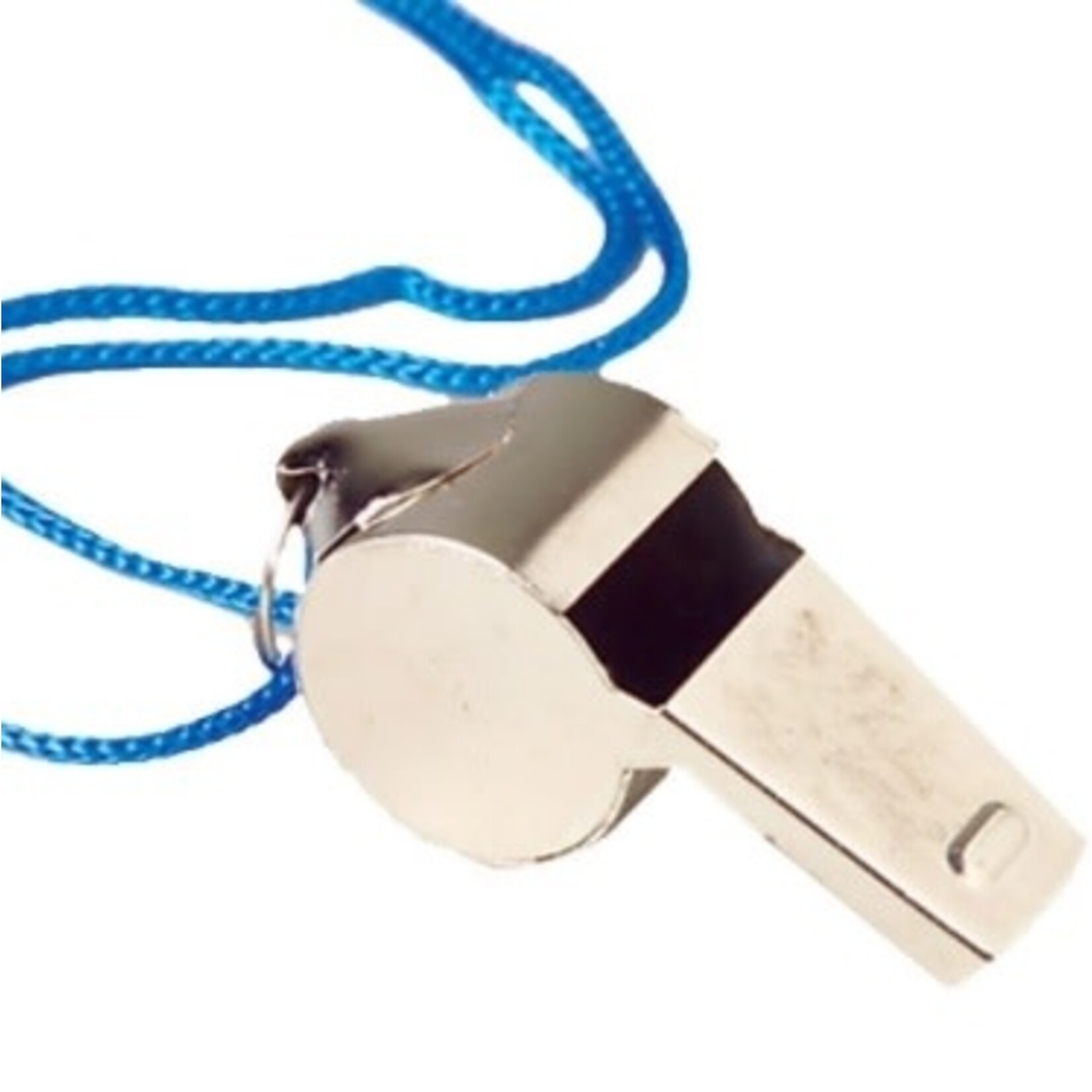 Metal Whistles W/Lanyards (12 Pieces)