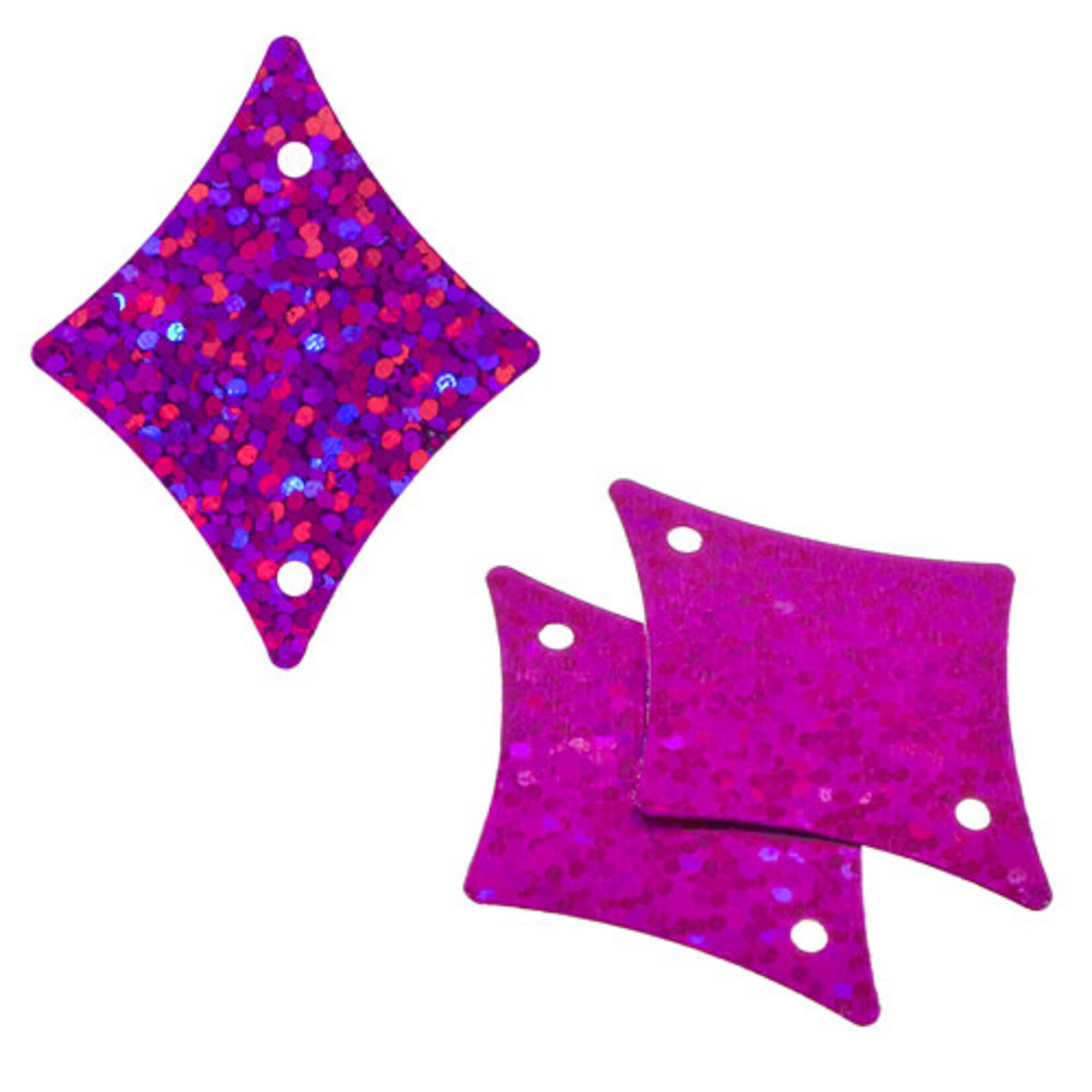 Lazer Sequin 29x36mm Diamond 50 pieces