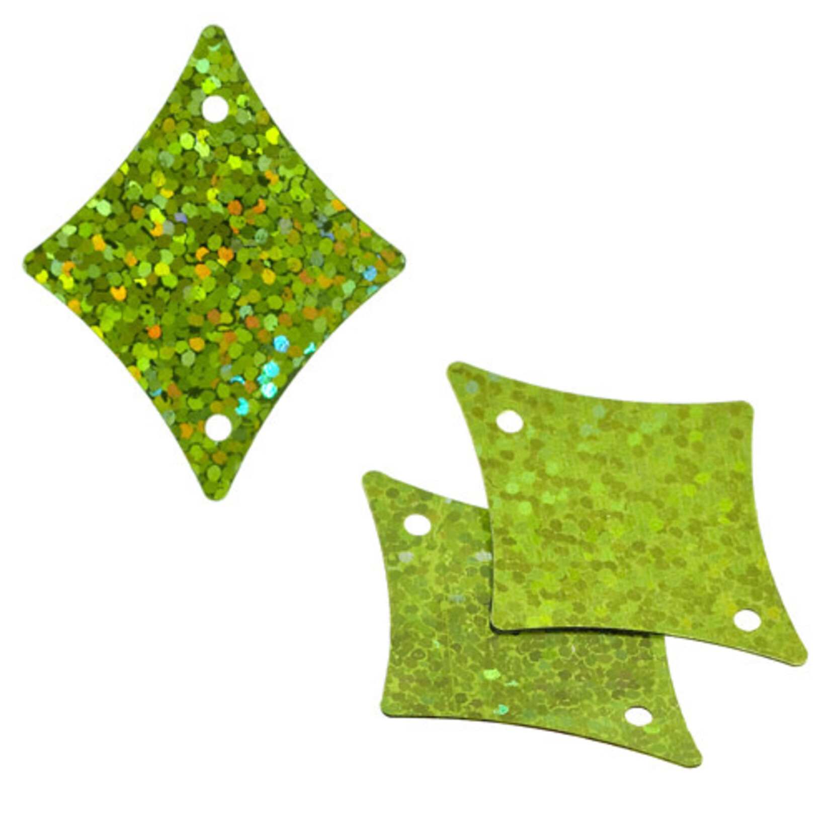 Lazer Sequin 29x36mm Diamond 50 pieces