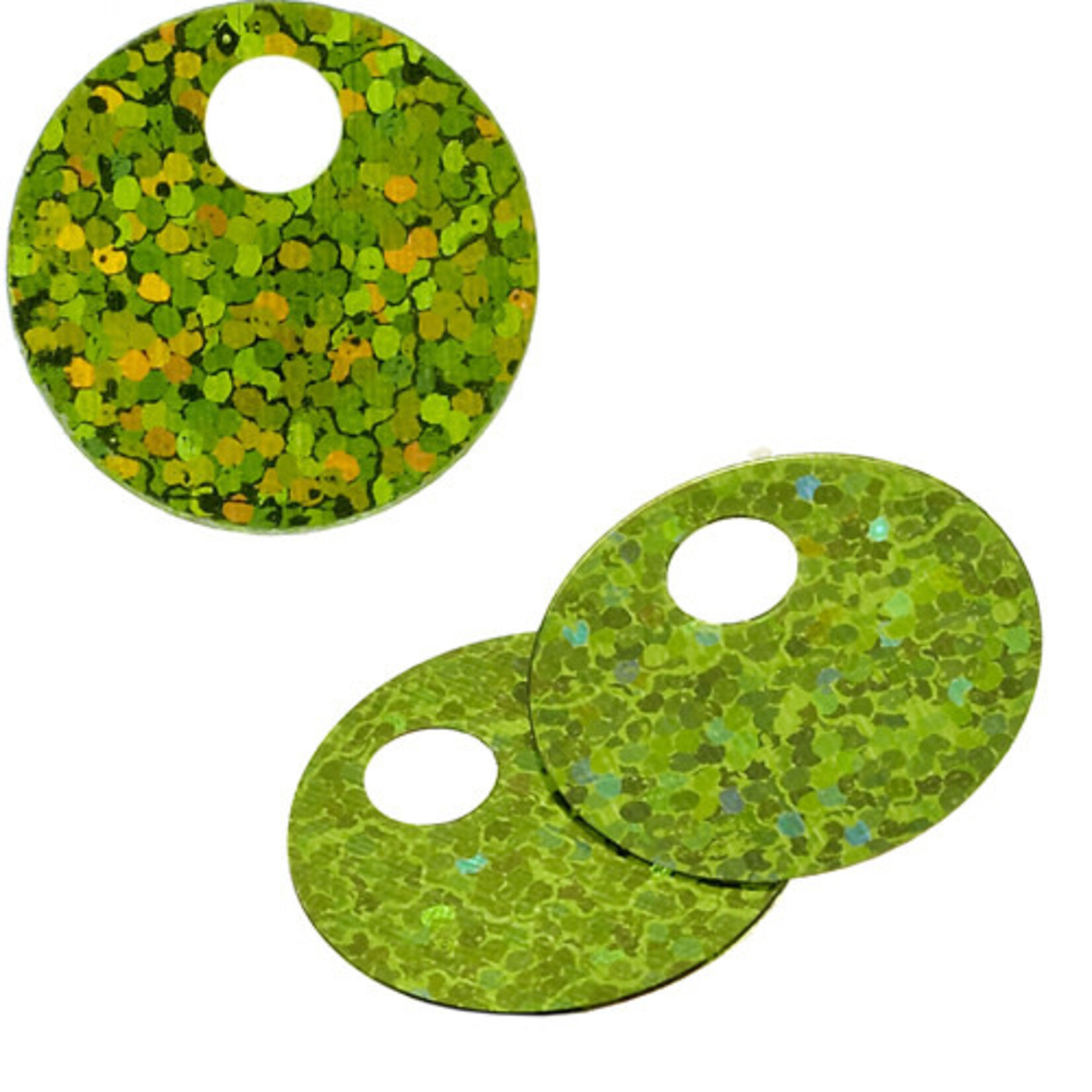 Lazer Sequin 25mm Round 100 pieces