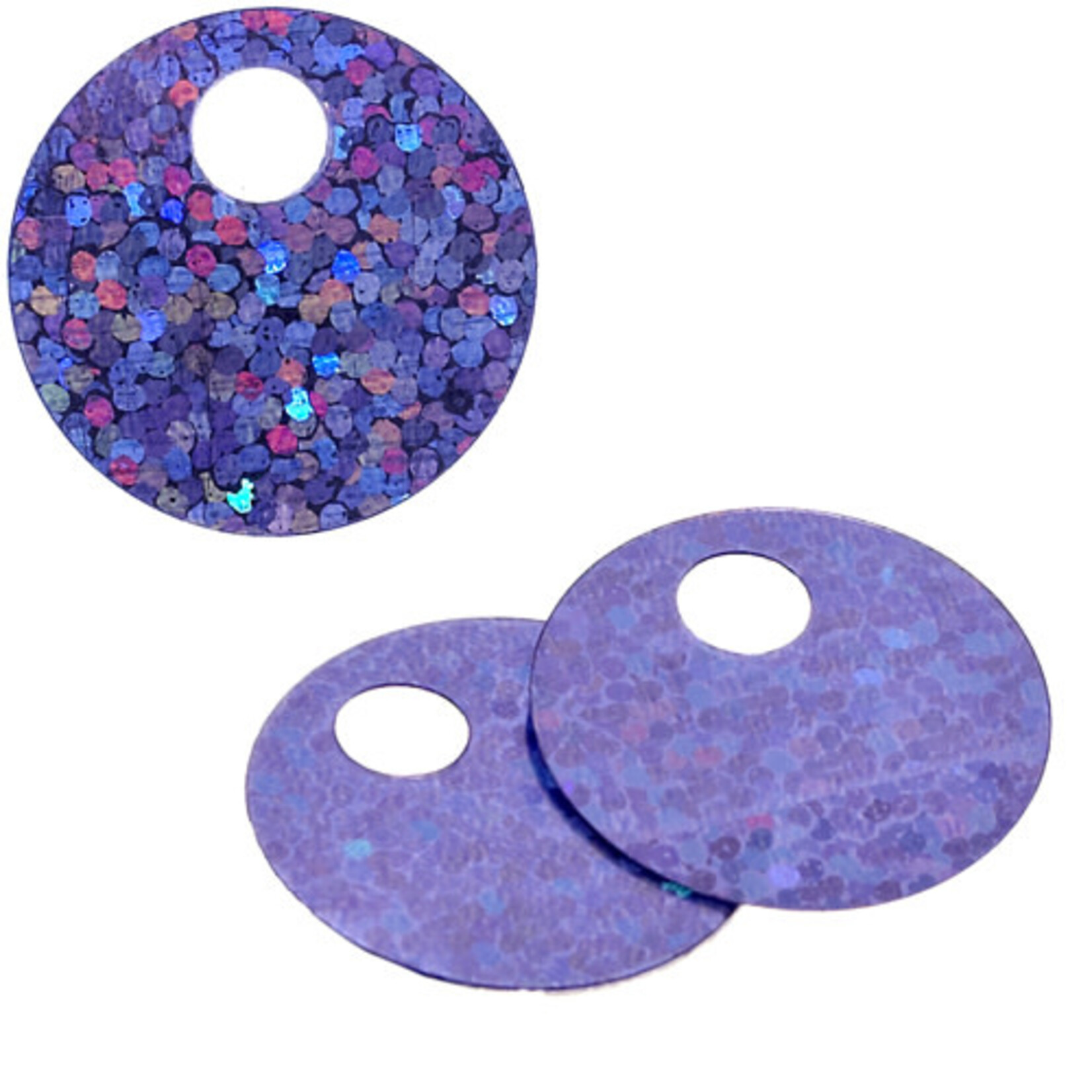 Lazer Sequin 30mm Round 100 grams