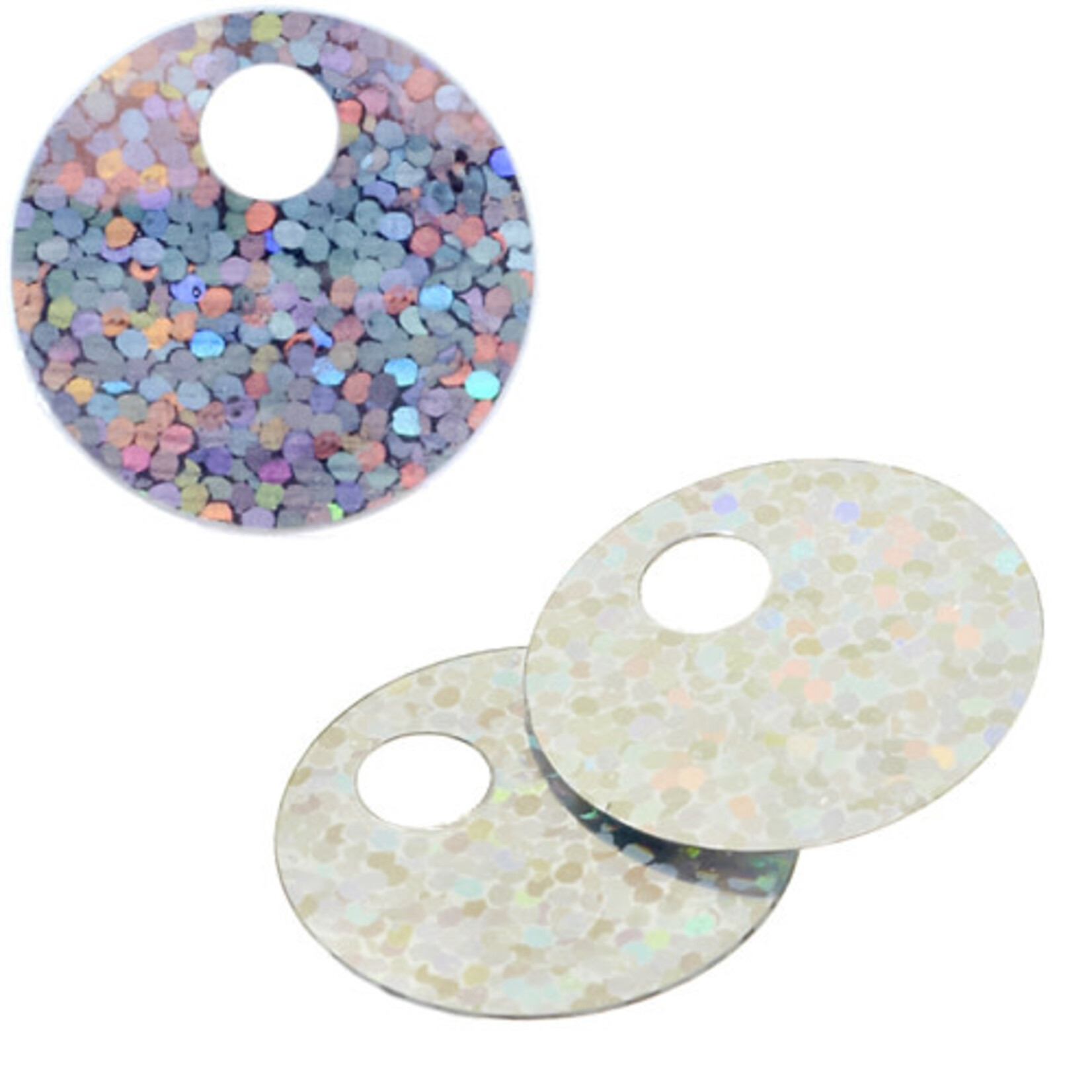 Lazer Sequin 50mm Round 100 grams