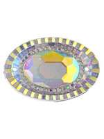 Resin Sew-On Piikki Stones 10pcs 20X30mm Oval