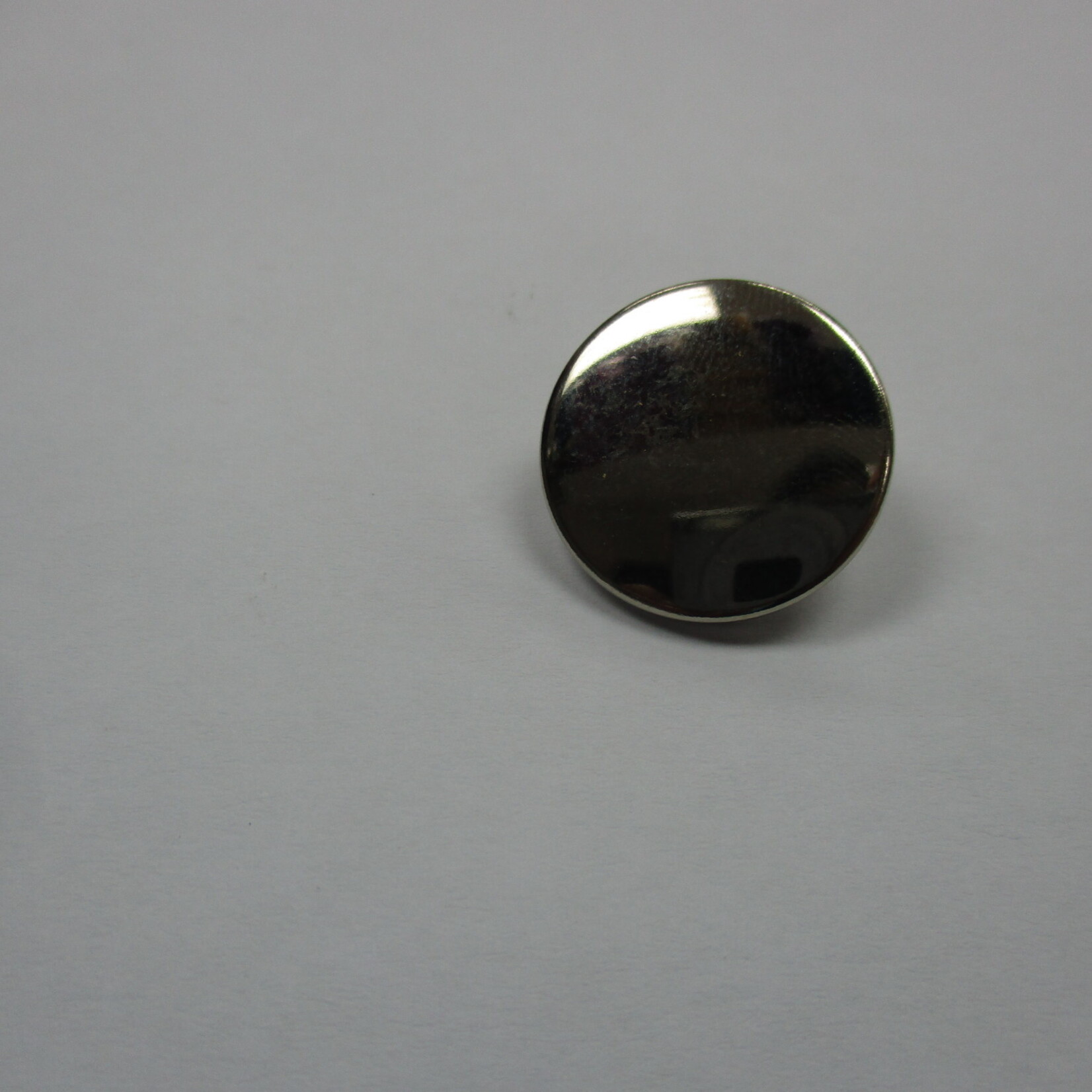 Sailor Buttons Smooth Metal 21mm Silver (6 pieces)