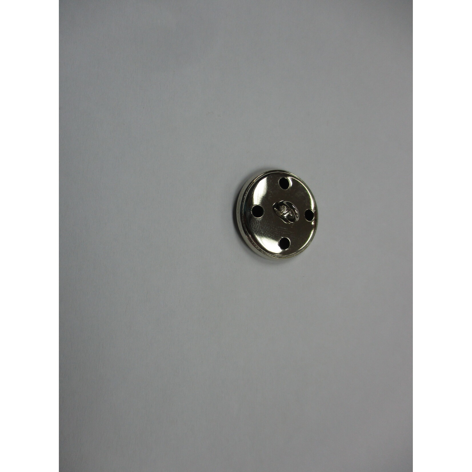 Sailor Buttons Smooth Metal 21mm Silver (6 pieces)