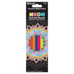 Bazic 8 Neon Coloured Pencils