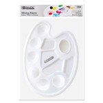 Oval 10-Mixing Palette with thumb hole