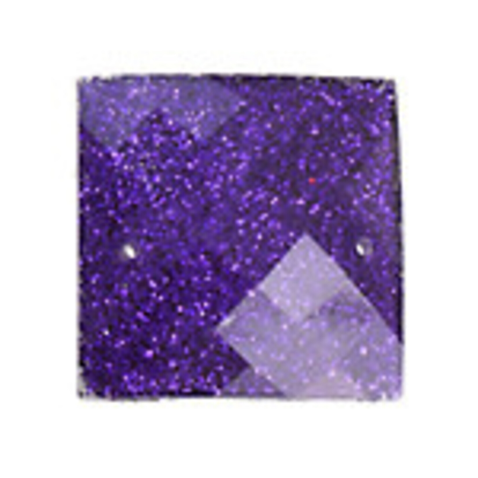 Resin Sew-on Glitter Stone 25mm Square