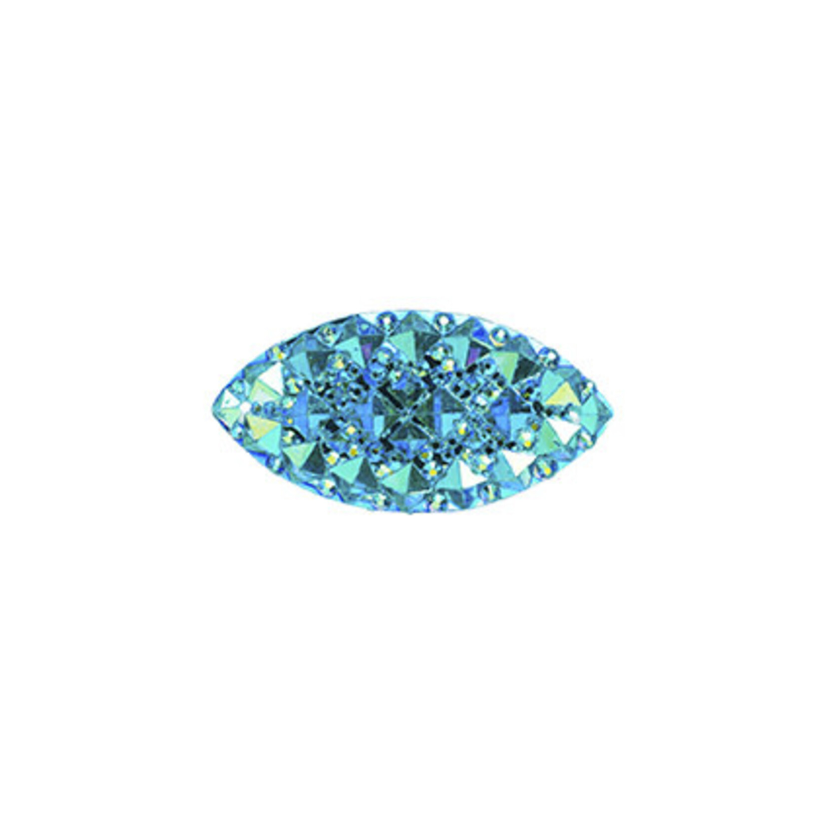 Resin Sew-on Gummy Spike 9x20mm Navette