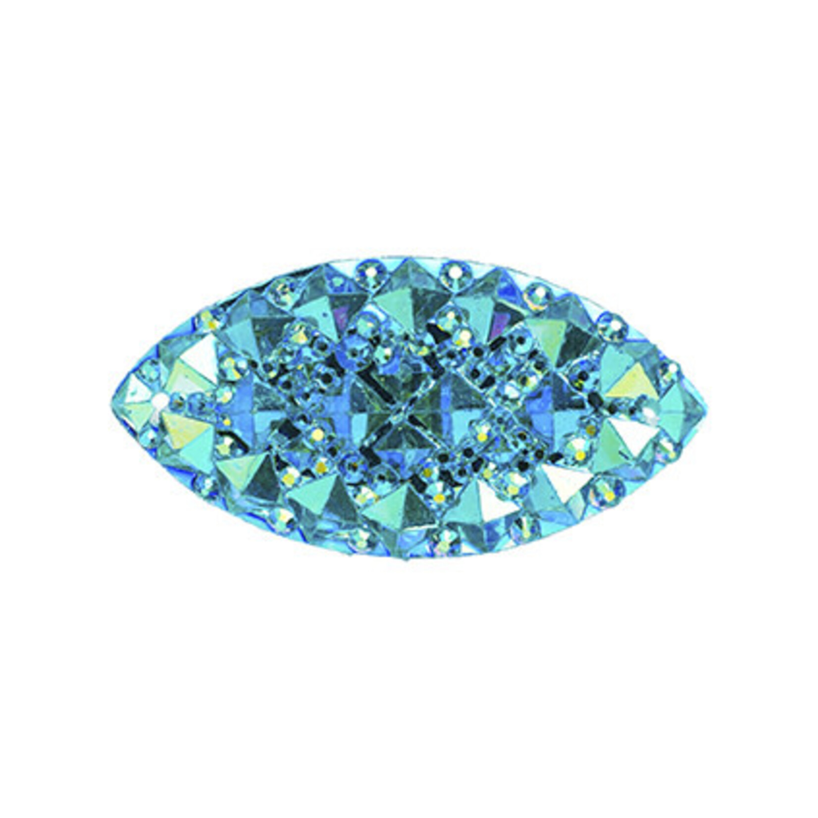 Resin Sew-on Gummy Spike 15x30mm Navette