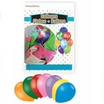 Helium Quality Balloons Premium (15 Pcs) Assorted Colours 12 Inch Round
