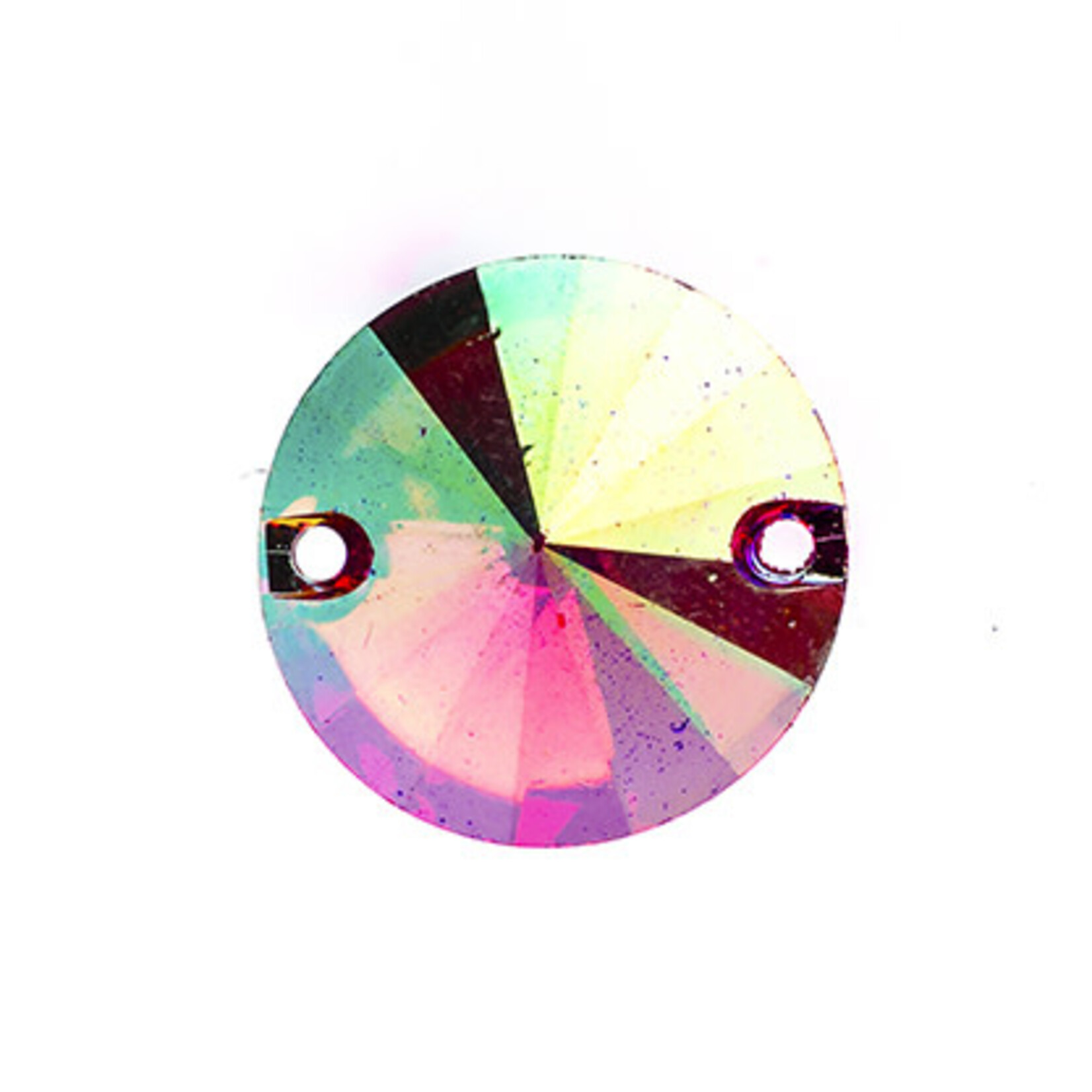 Resin Sew-on Metalico Stone 18mm Rivoli