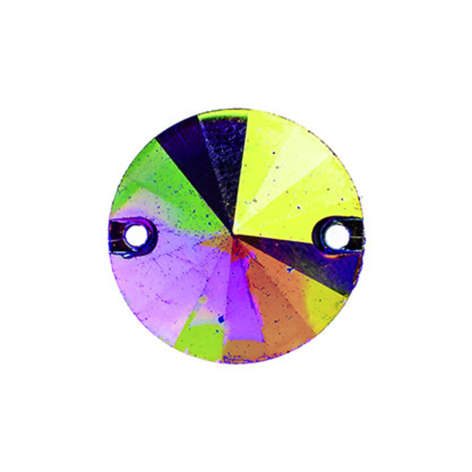 Resin Sew-on Metalico Stone 18mm Rivoli