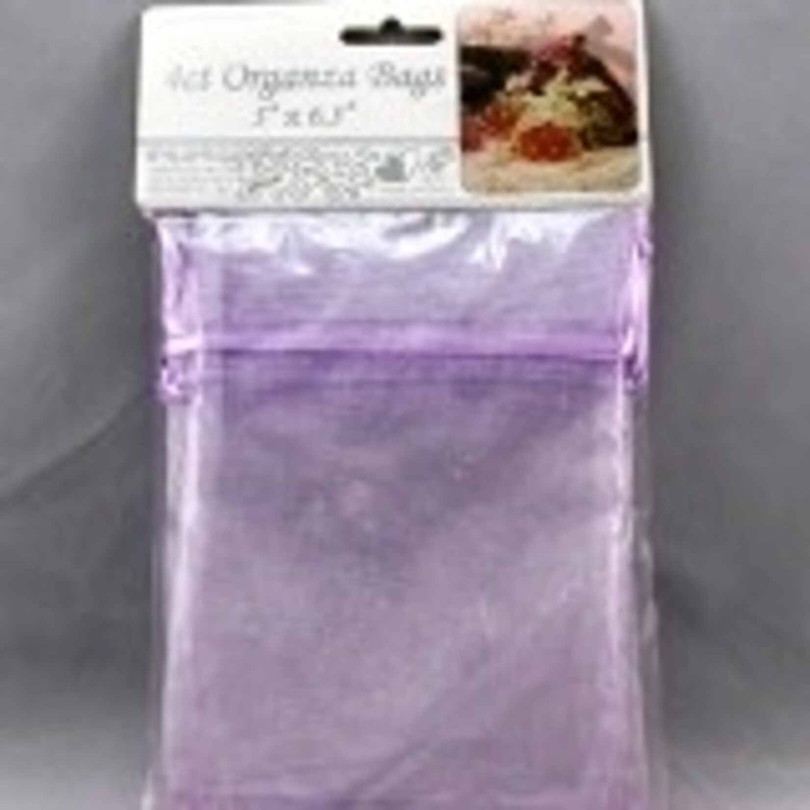 Organza Bags Fuchsia 5x6.5 Inches